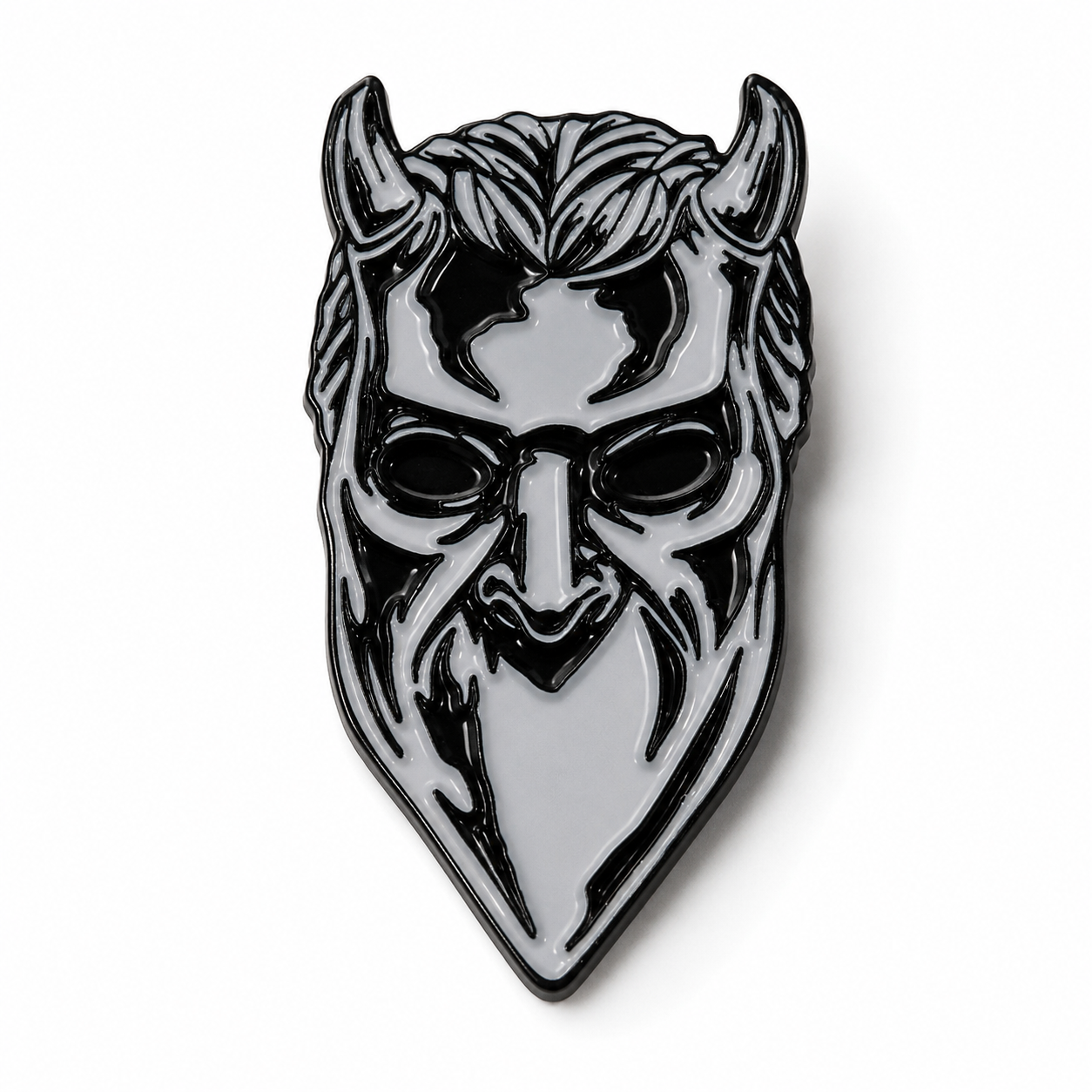 Mysterieuze Ridder Emaille Pin | Middeleeuwse Decoratieve Broche